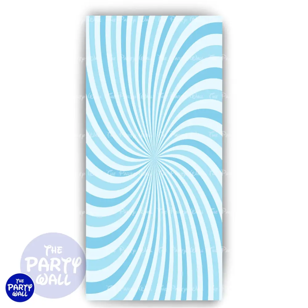 Espiral - Funda para mampara de punta redonda o rectangular The Party Wall
