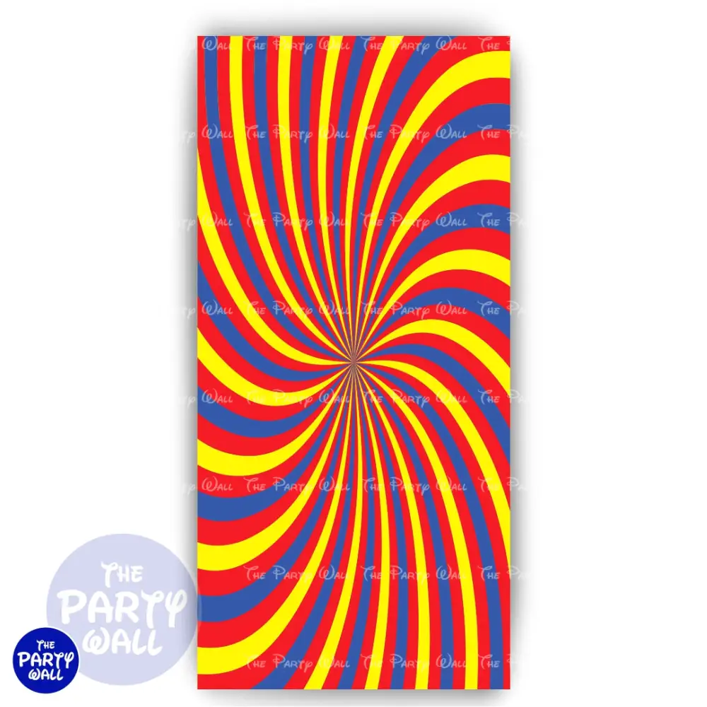 Espiral - Funda para mampara de punta redonda o rectangular The Party Wall