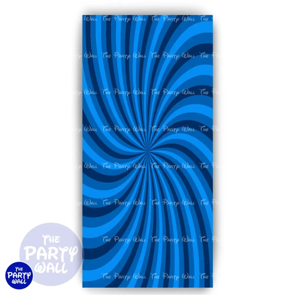 Espiral - Funda para mampara de punta redonda o rectangular The Party Wall