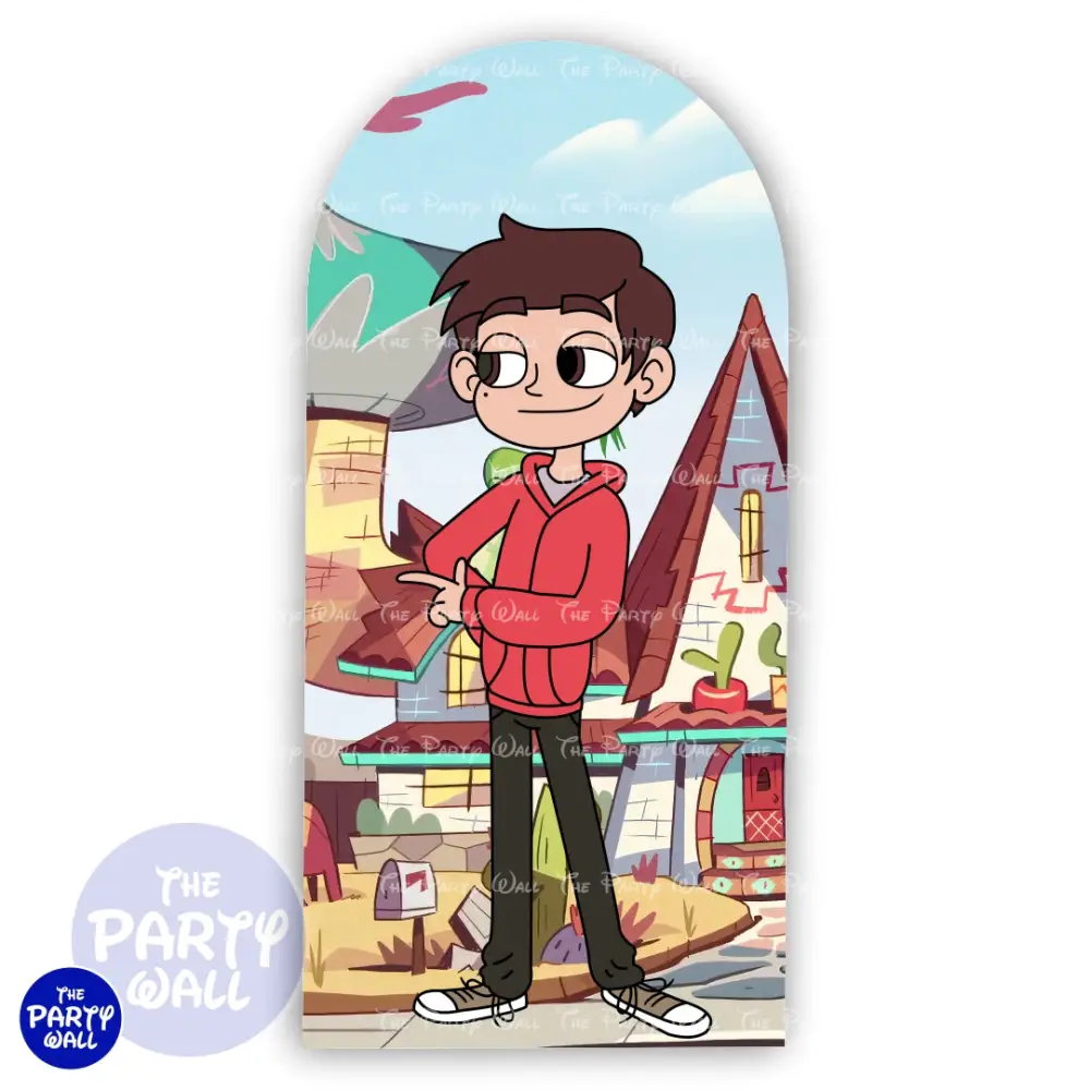 Estrella vs. Las Fuerzas Del Mal - Funda para mampara de punta redonda o rectangular The Party Wall