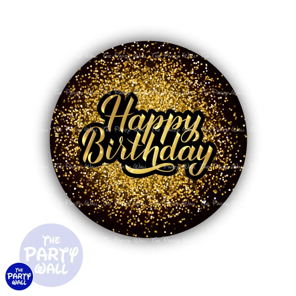 Feliz Cumpleaños - Funda para mamá circular The Party Wall