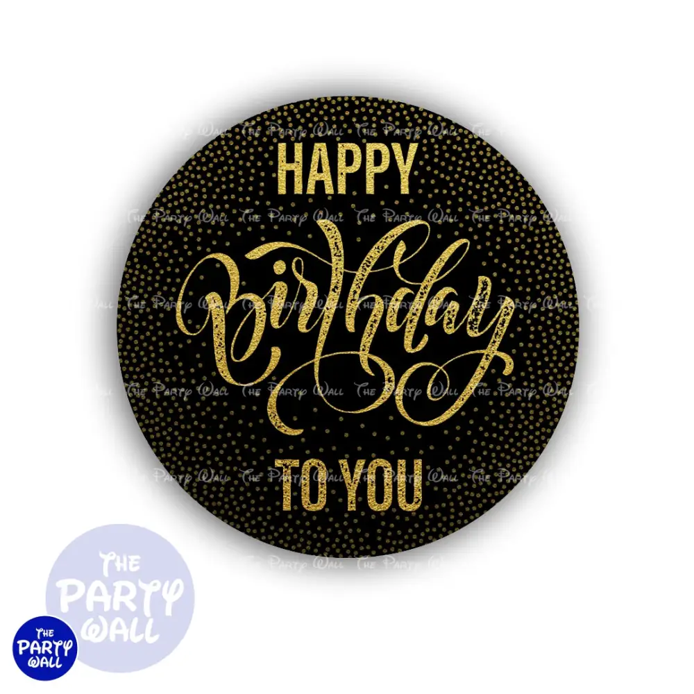 Feliz Cumpleaños - Funda para mamá circular The Party Wall