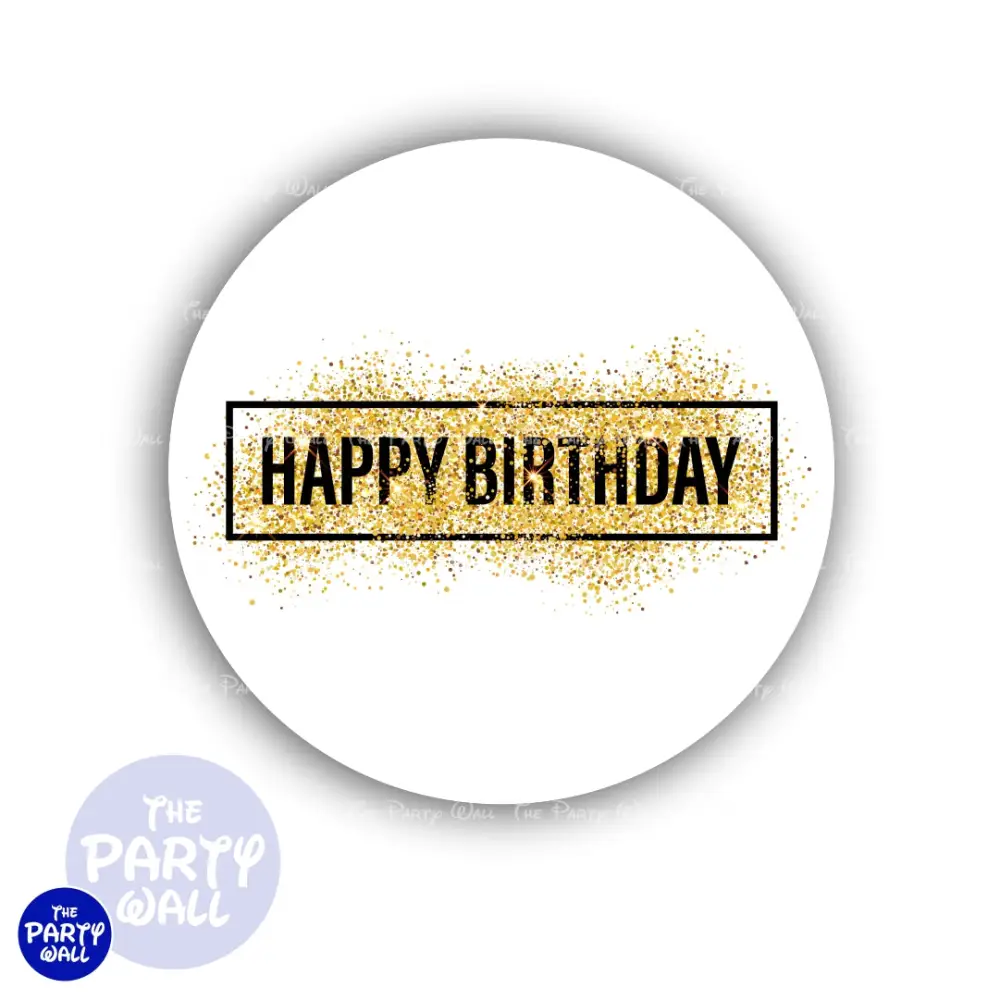Feliz Cumpleaños - Funda para mamá circular The Party Wall