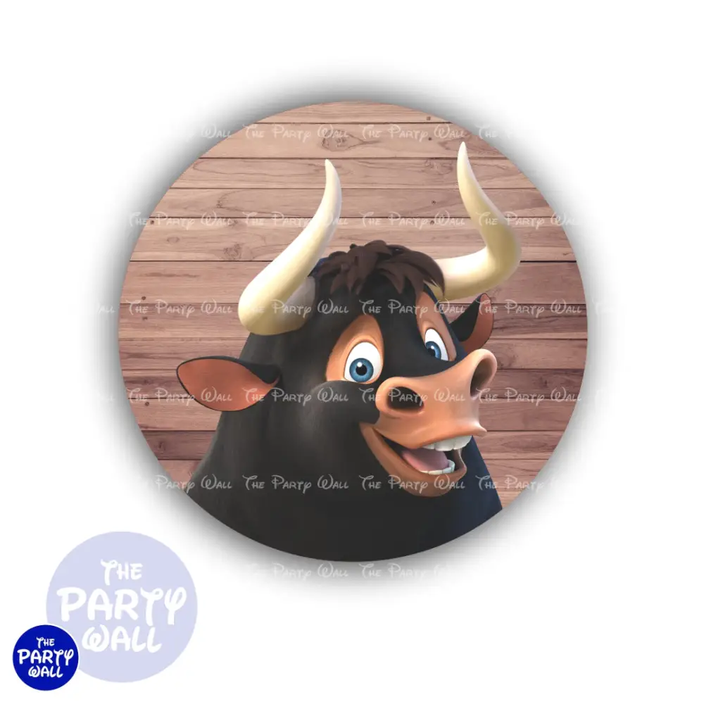 Ferdinand/Ole el Toro - Funda para mampara circular The Party Wall