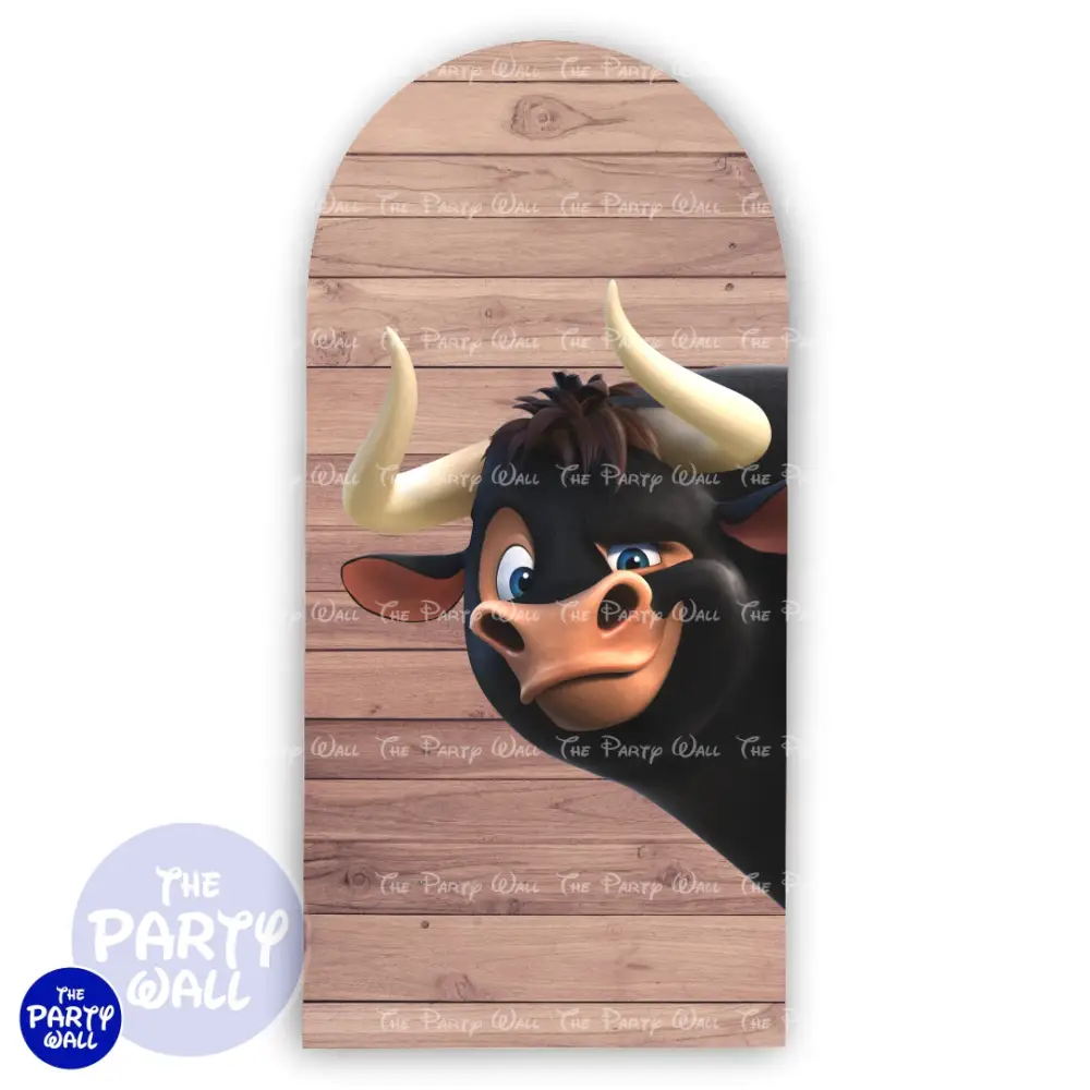 Ferdinand/Ole el Toro - Funda para mampara de punta redonda o rectangular The Party Wall