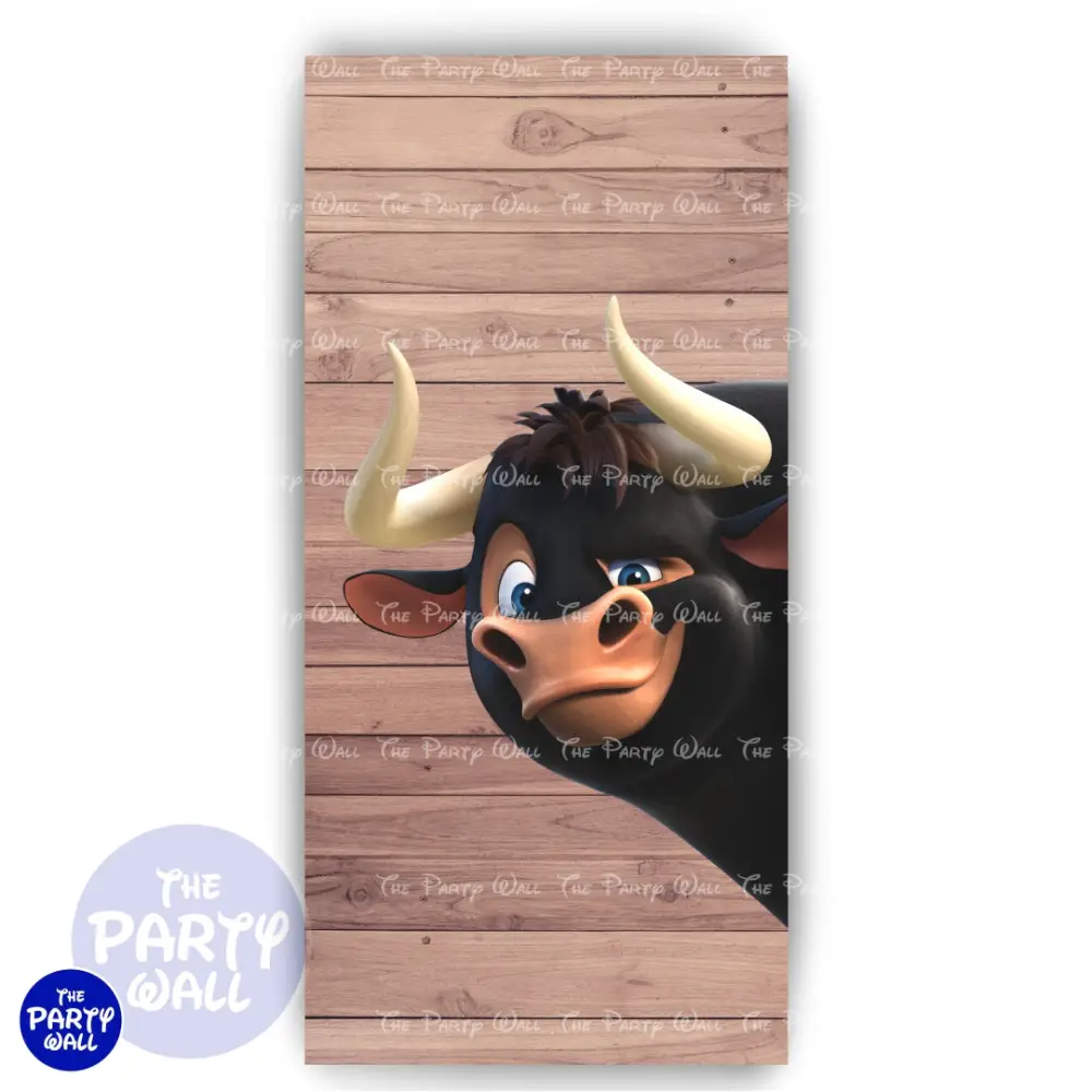 Ferdinand/Ole el Toro - Funda para mampara de punta redonda o rectangular The Party Wall