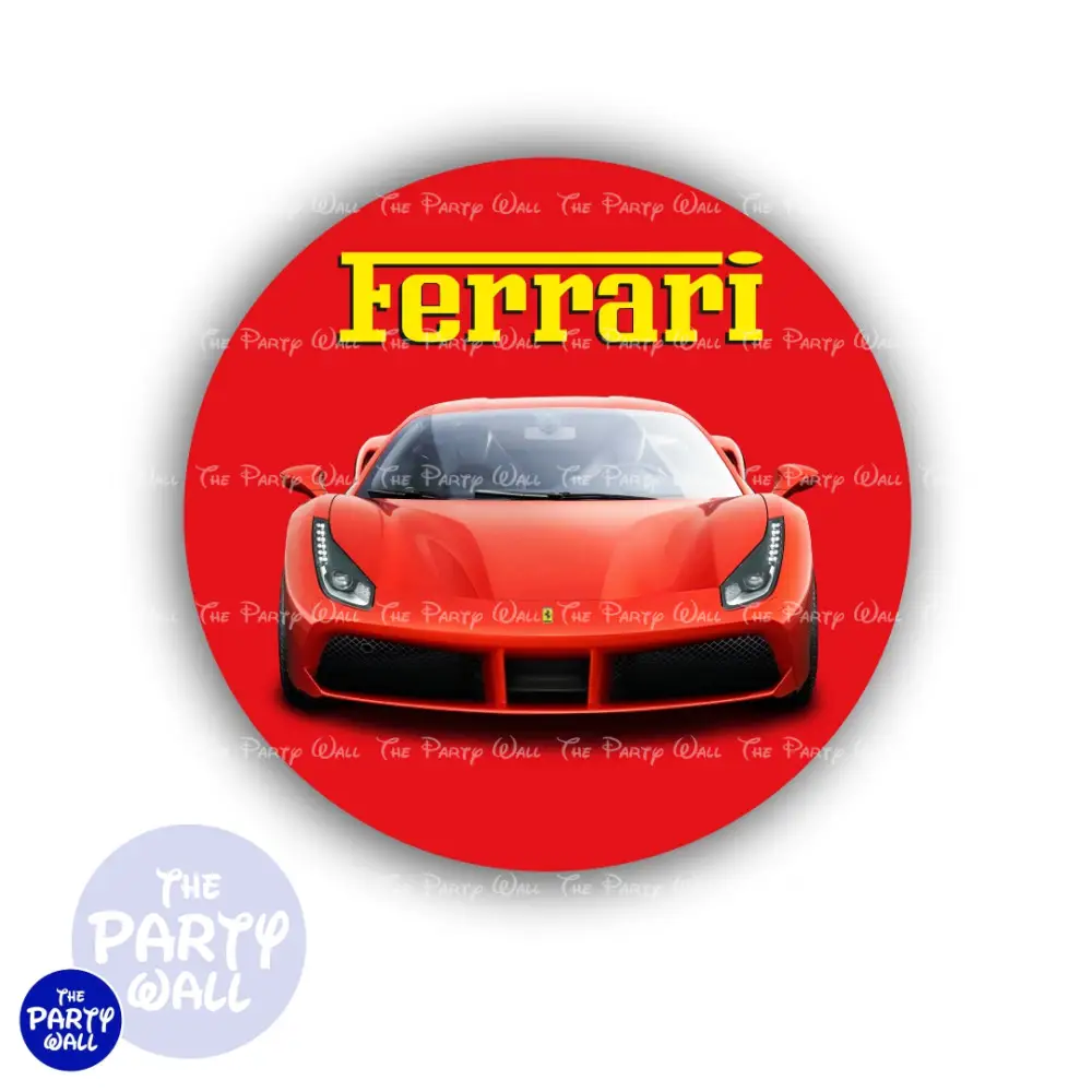 Ferrari - Funda para mampara circular The Party Wall
