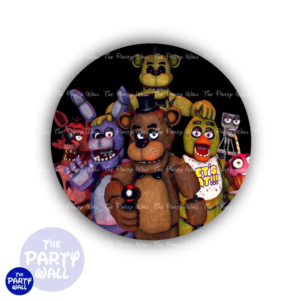 Five Nights at Freddy's - Funda para mamá circular The Party Wall