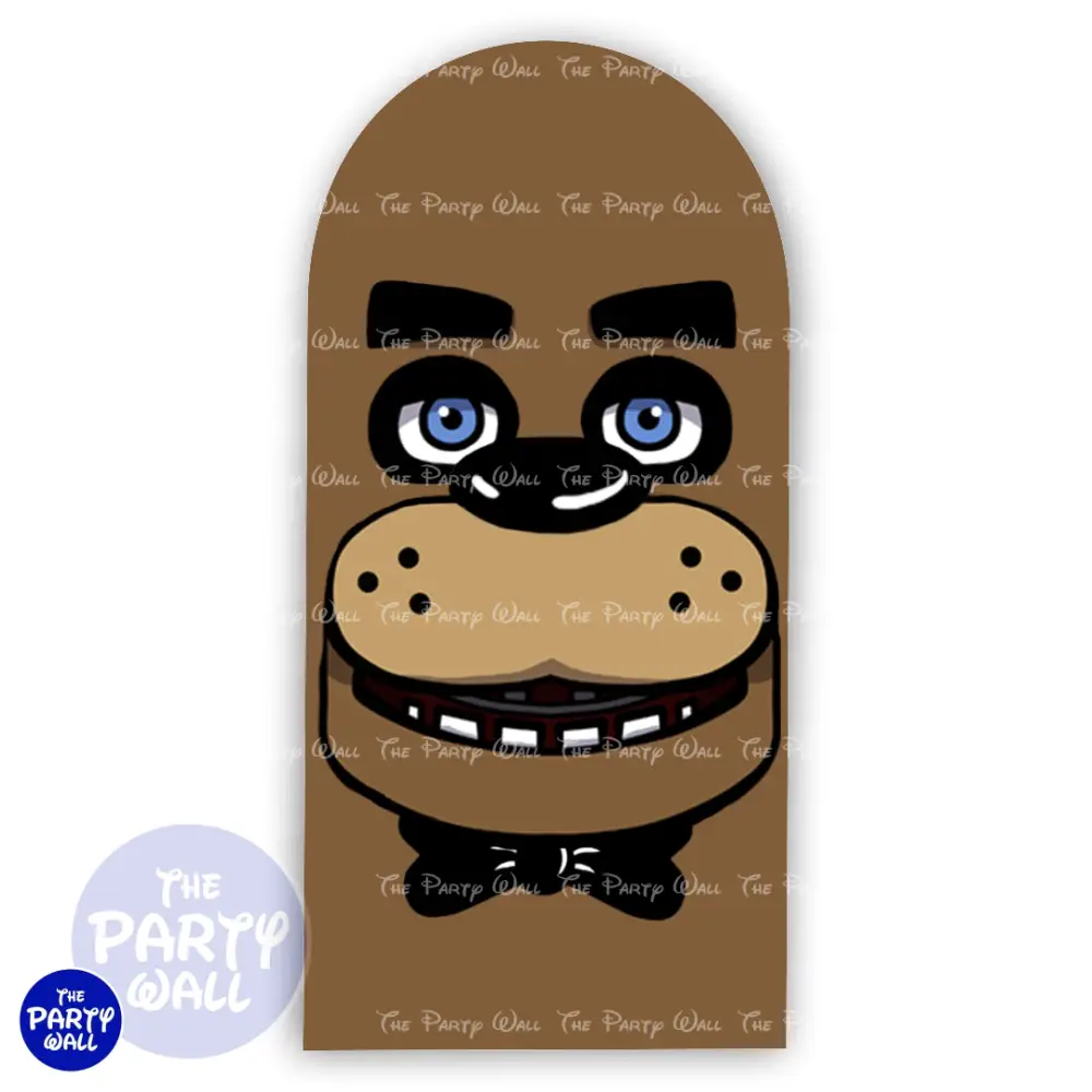 Five Nights at Freddy's - Funda para mampara de punta redonda o rectangular The Party Wall
