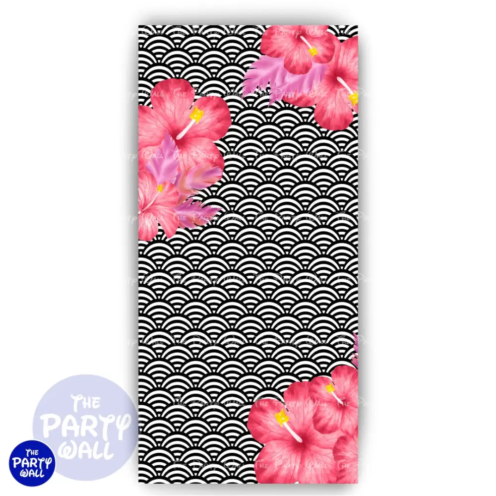 Flamingo - Funda para mampara de punta redonda o rectangular The Party Wall