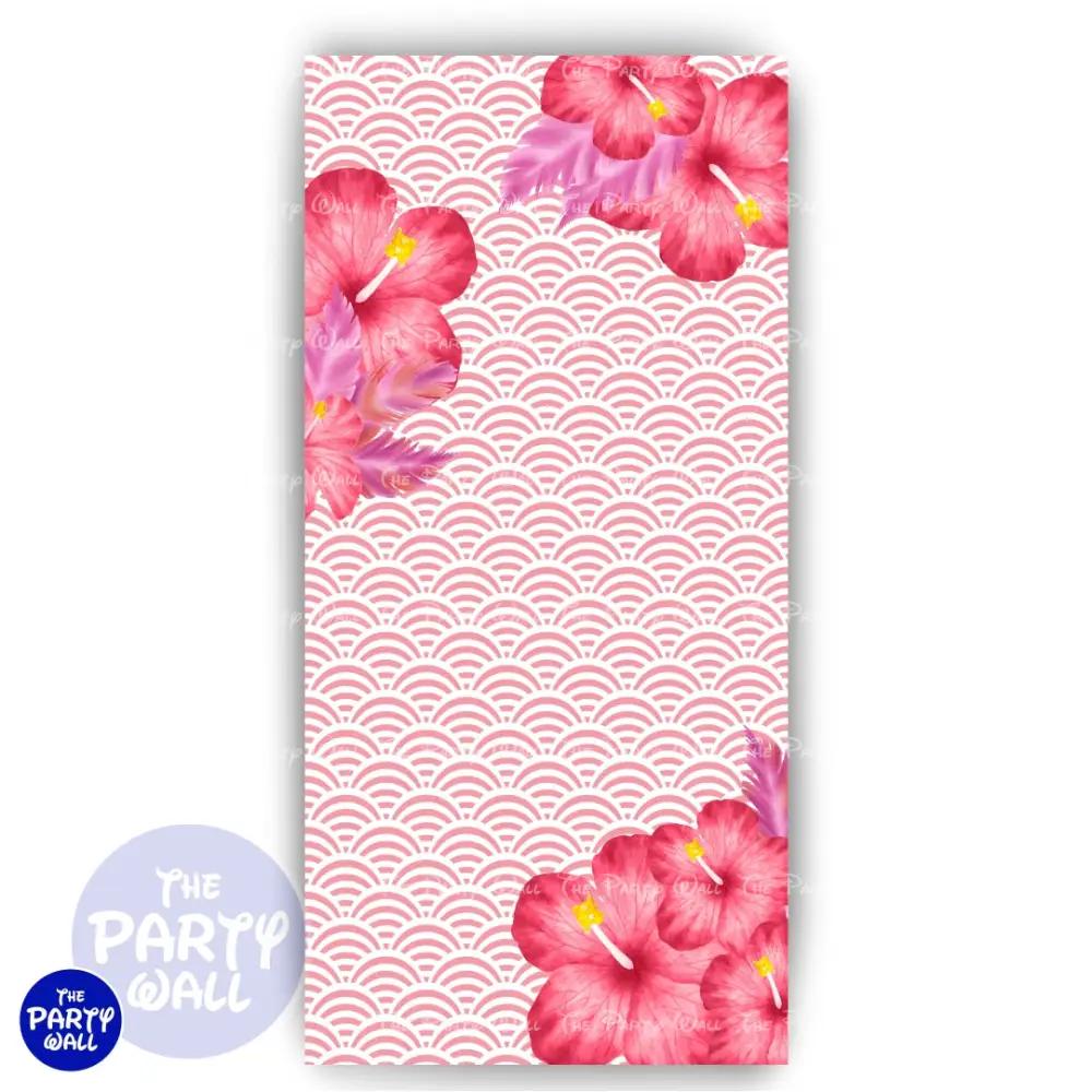 Flamingo - Funda para mampara de punta redonda o rectangular The Party Wall