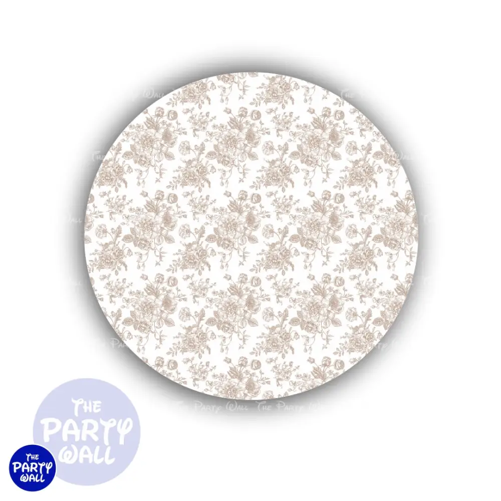 Flores - Funda para mamá circular The Party Wall