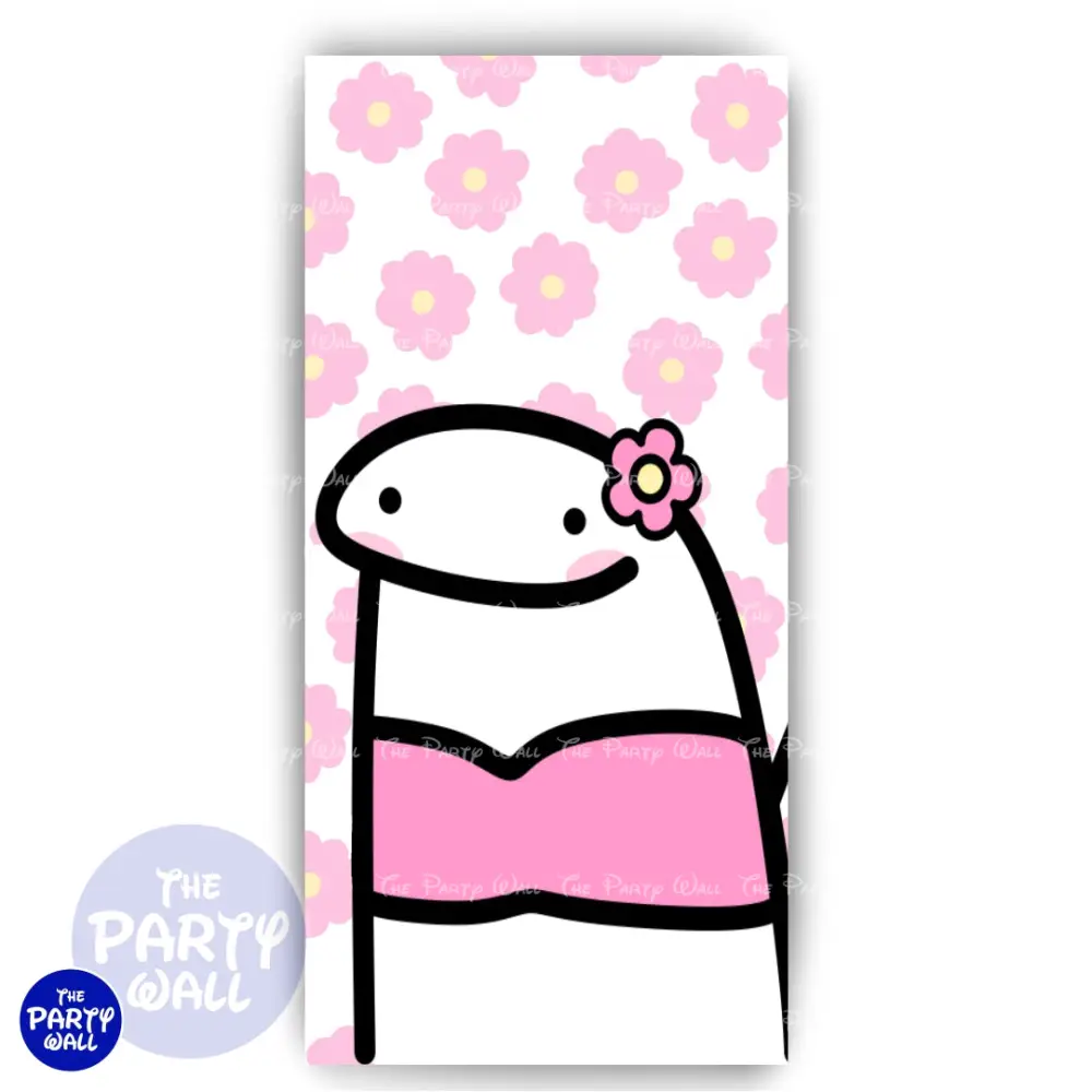 Flork - Funda para mampara de punta redonda o rectangular The Party Wall