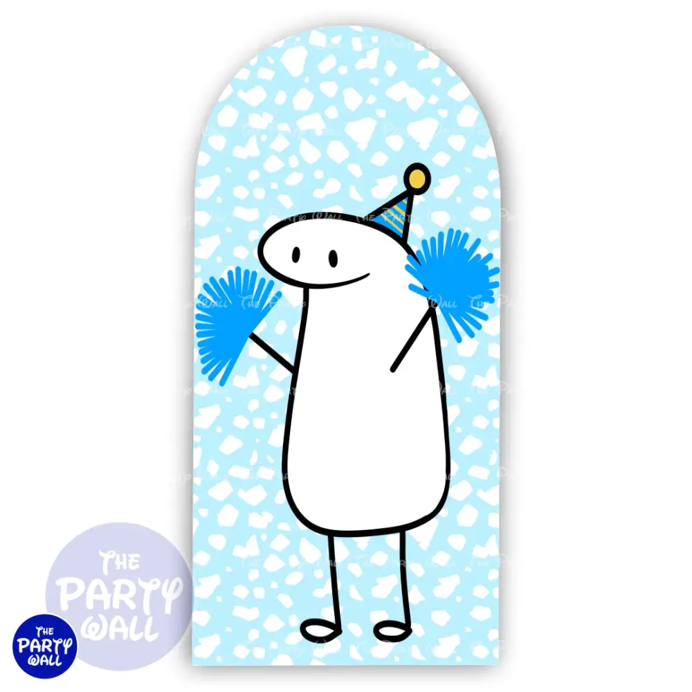 Flork - Funda para mampara de punta redonda o rectangular The Party Wall
