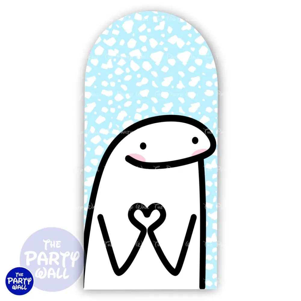 Flork - Funda para mampara de punta redonda o rectangular The Party Wall