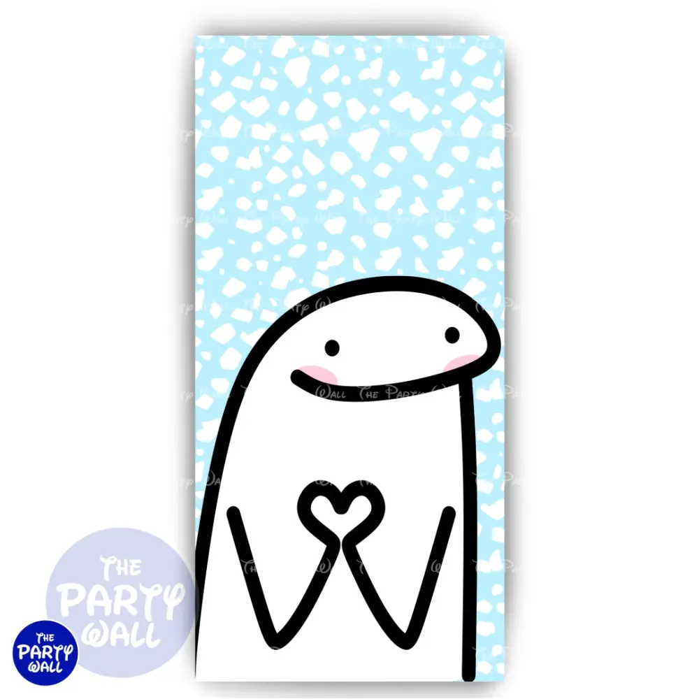 Flork - Funda para mampara de punta redonda o rectangular The Party Wall
