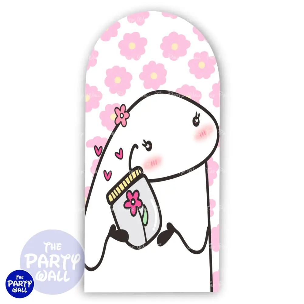 Flork - Funda para mampara de punta redonda o rectangular The Party Wall