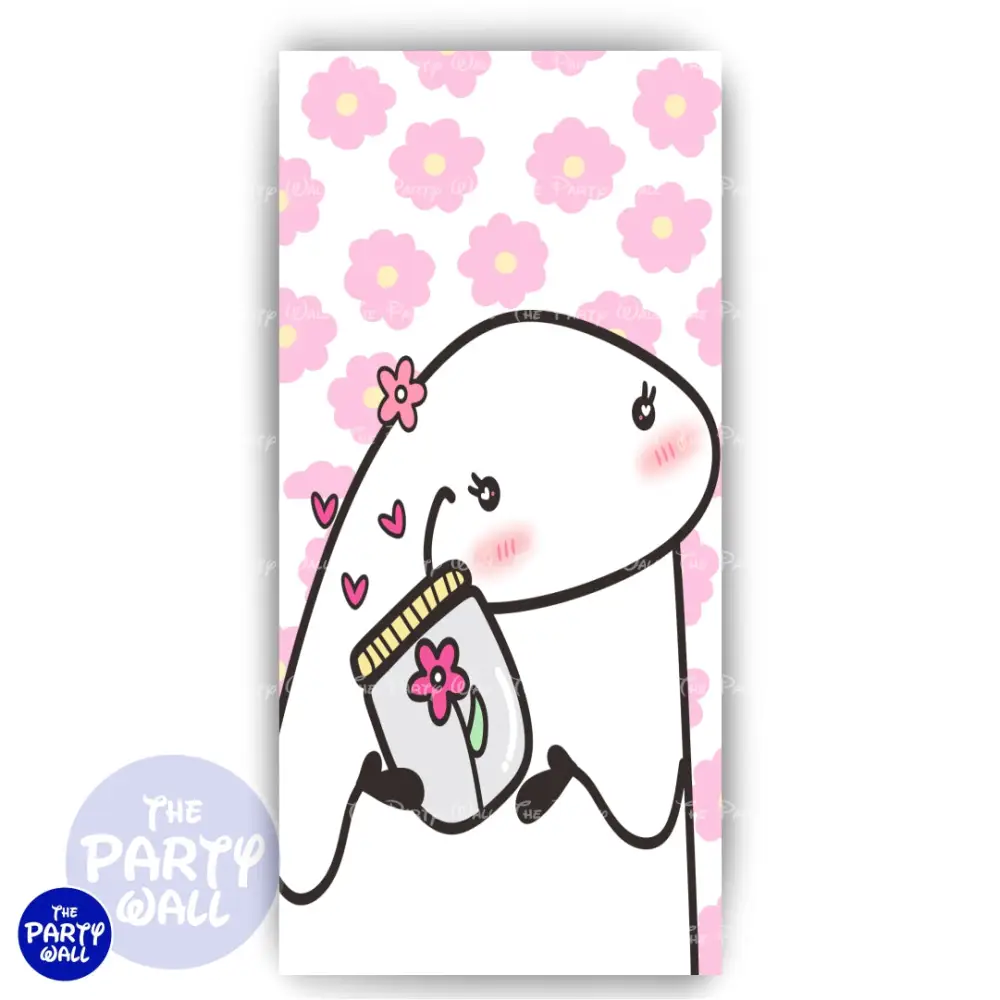 Flork - Funda para mampara de punta redonda o rectangular The Party Wall