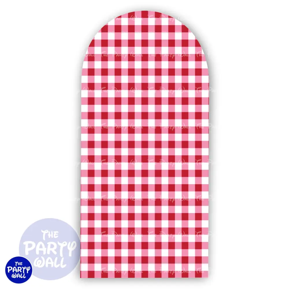 Fresas - Funda para mampara de punta redonda o rectangular The Party Wall