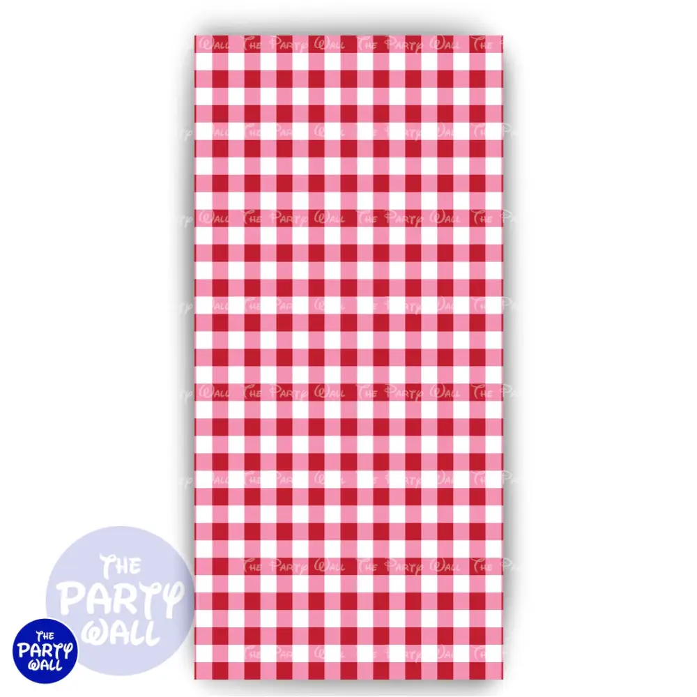 Fresas - Funda para mampara de punta redonda o rectangular The Party Wall