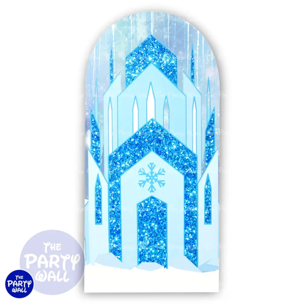 Frozen - Funda para mampara de punta redonda o rectangular The Party Wall