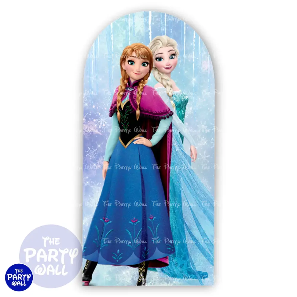 Frozen - Funda para mampara de punta redonda o rectangular The Party Wall