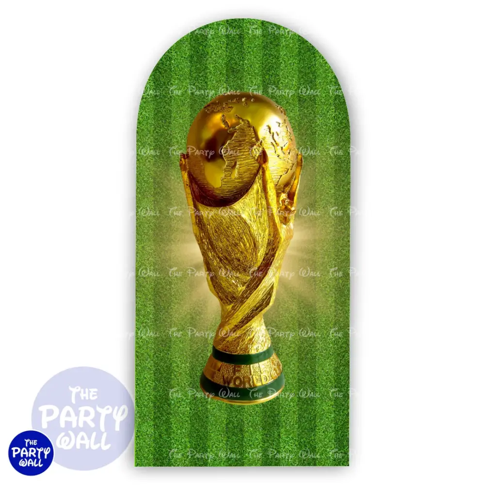 Futbol Soccer - Funda para mampara de punta redonda o rectangular The Party Wall