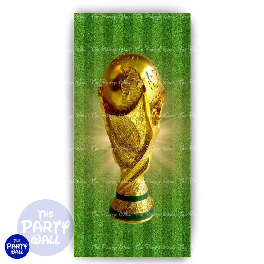 Futbol Soccer - Funda para mampara de punta redonda o rectangular The Party Wall