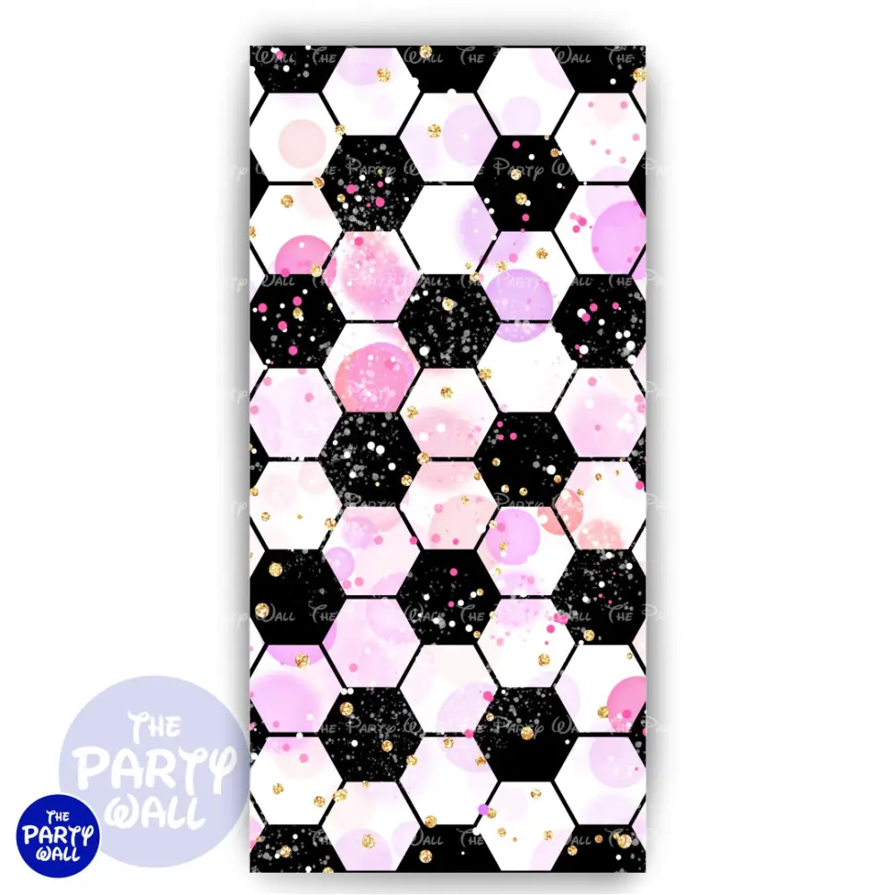 Futbol Soccer - Funda para mampara de punta redonda o rectangular The Party Wall