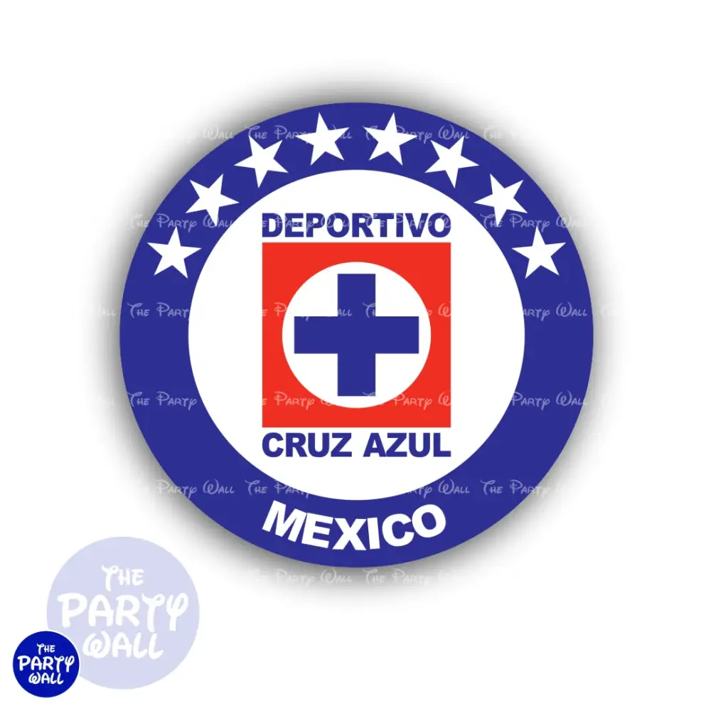 Futbol Soccer Mexicano - Funda para mampara circular The Party Wall