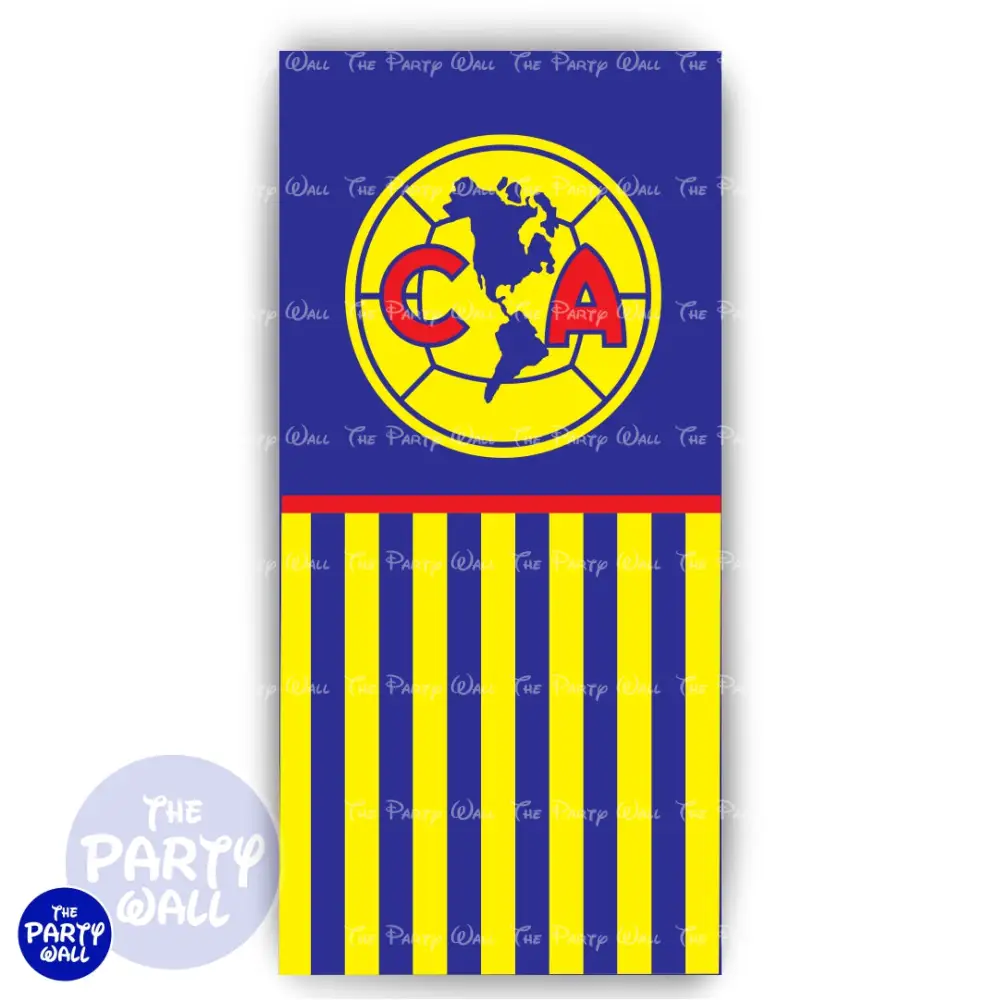 Futbol Soccer Mexicano - Funda para mampara de punta redonda o rectangular The Party Wall