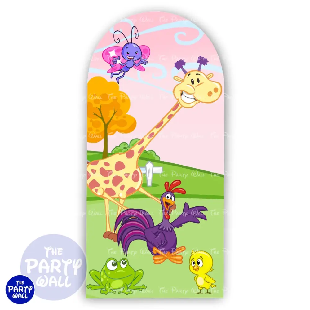 La Gallina Pintadita - Funda para mampara de punta redonda o rectangular The Party Wall