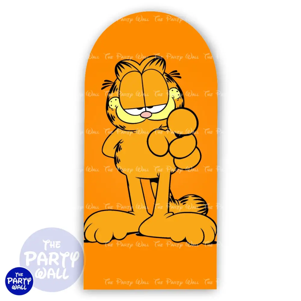 Garfield - Funda para mampara de punta redonda o rectangular The Party Wall