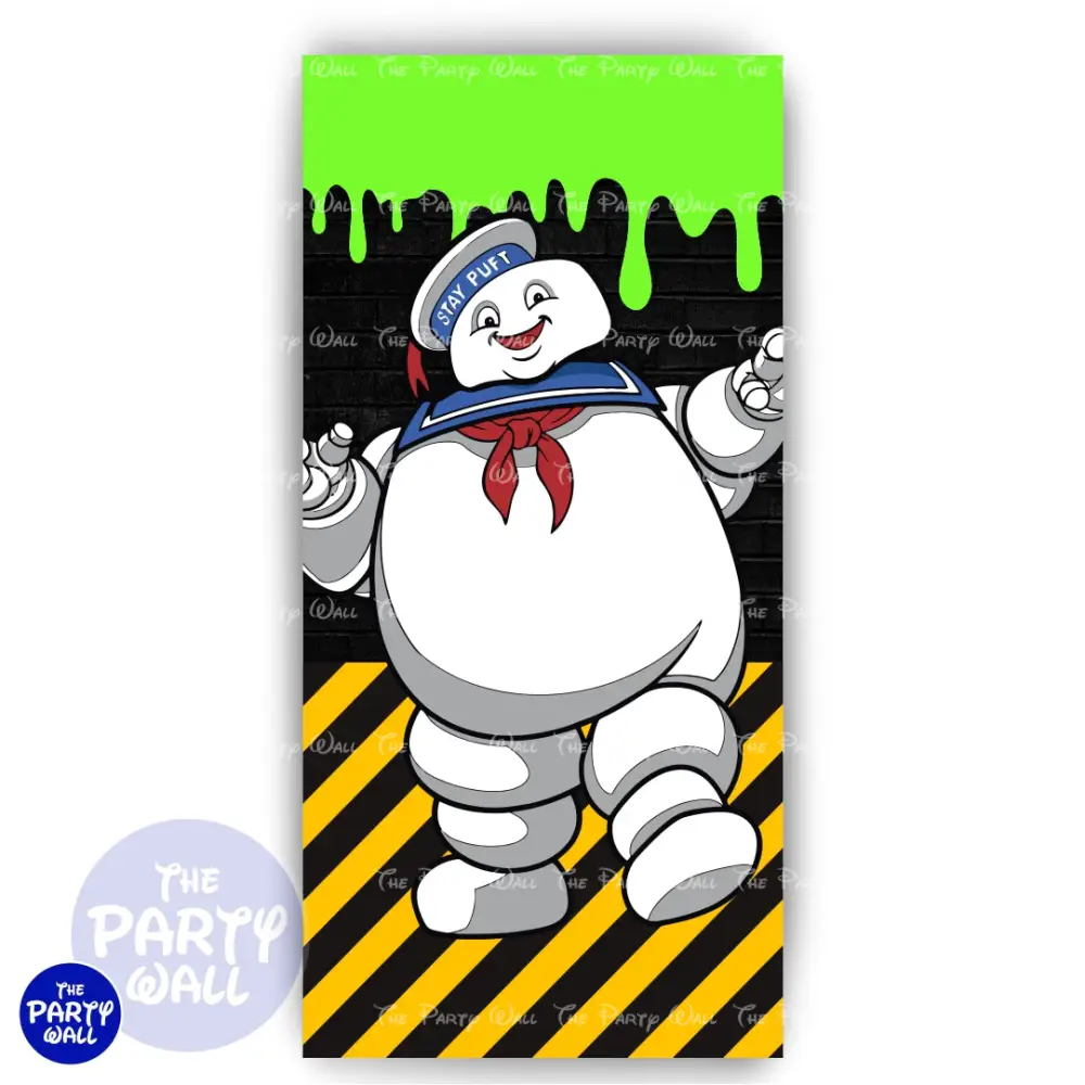 Ghost Busters - Funda para mampara de punta redonda o rectangular The Party Wall