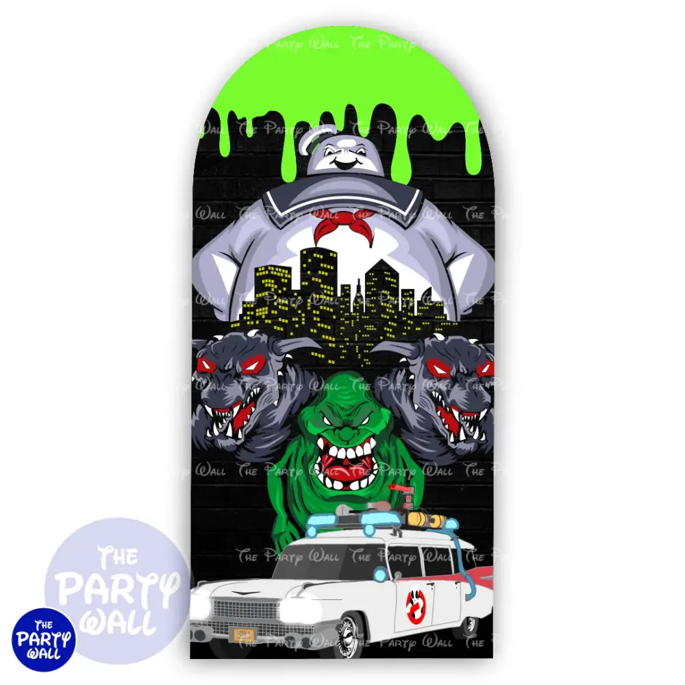 Ghost Busters - Funda para mampara de punta redonda o rectangular The Party Wall