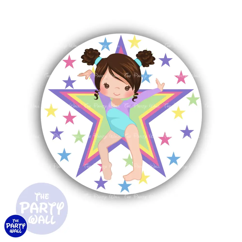 Gimnasta - Funda para mampara circular The Party Wall