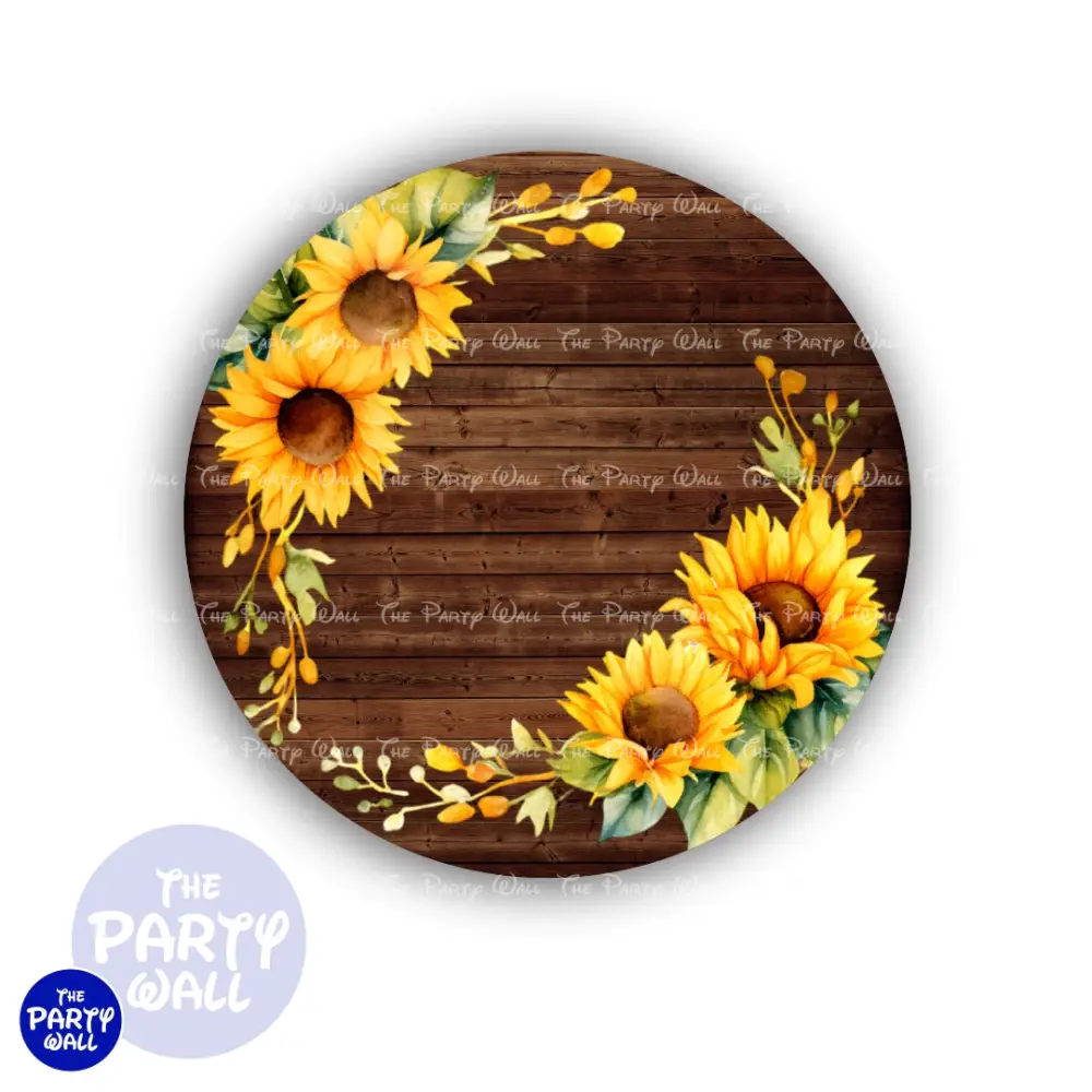 Girasoles - Funda para mamá circular The Party Wall