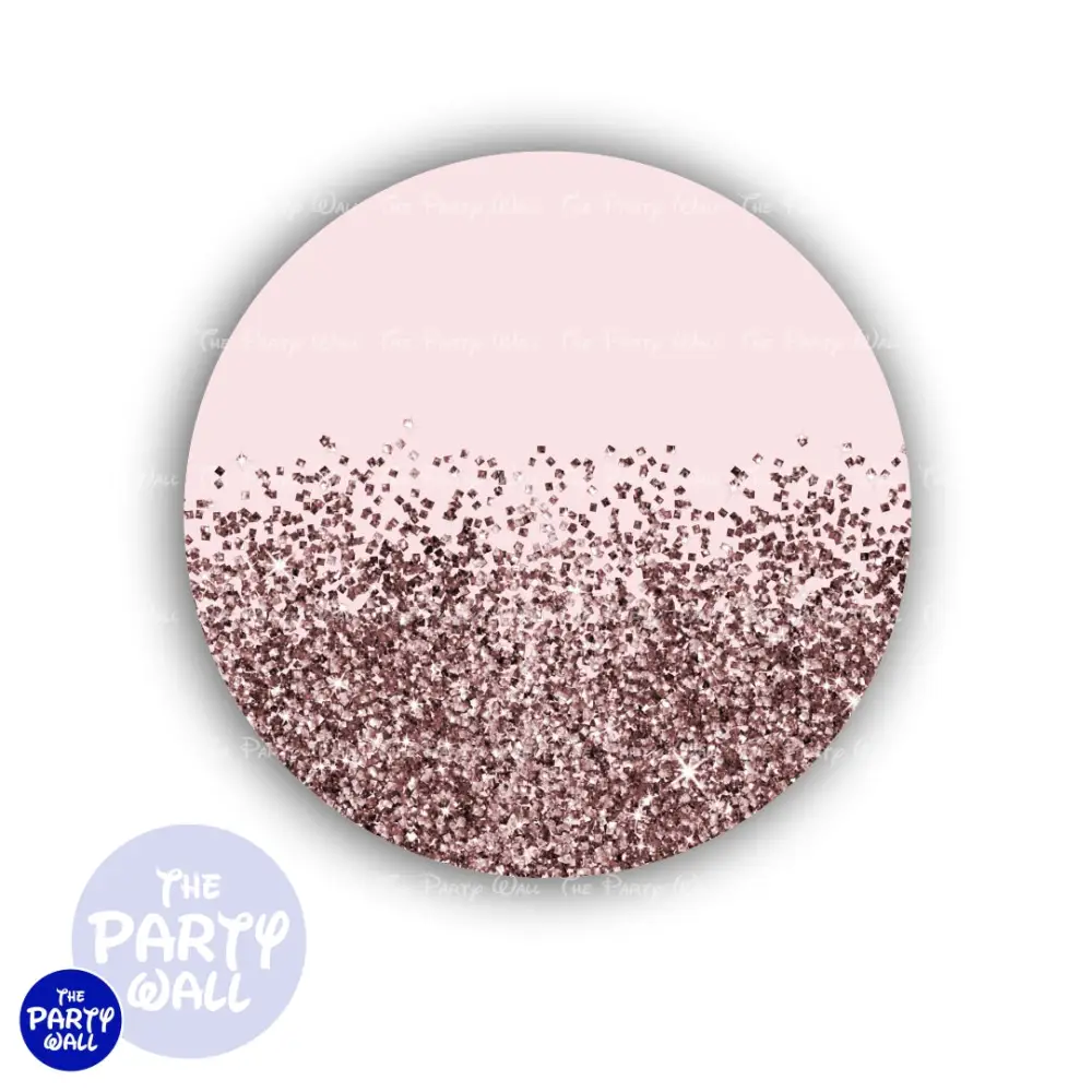 Glitter - Funda para mamá circular The Party Wall