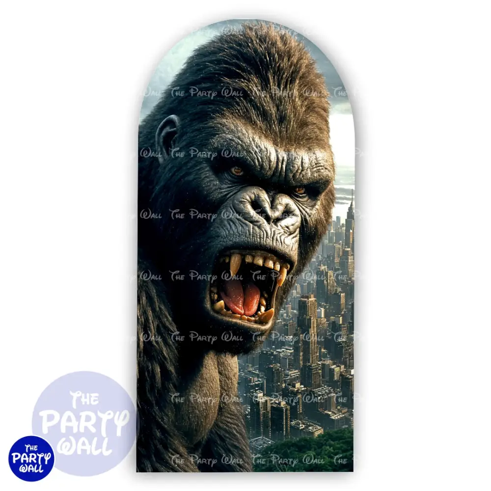 Godzilla vs. King Kong - Funda para mampara de punta redonda o rectangular The Party Wall