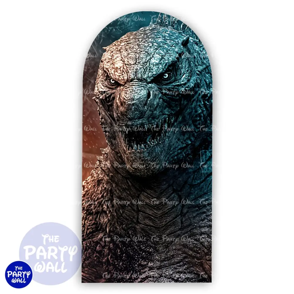 Godzilla vs. King Kong - Funda para mampara de punta redonda o rectangular The Party Wall