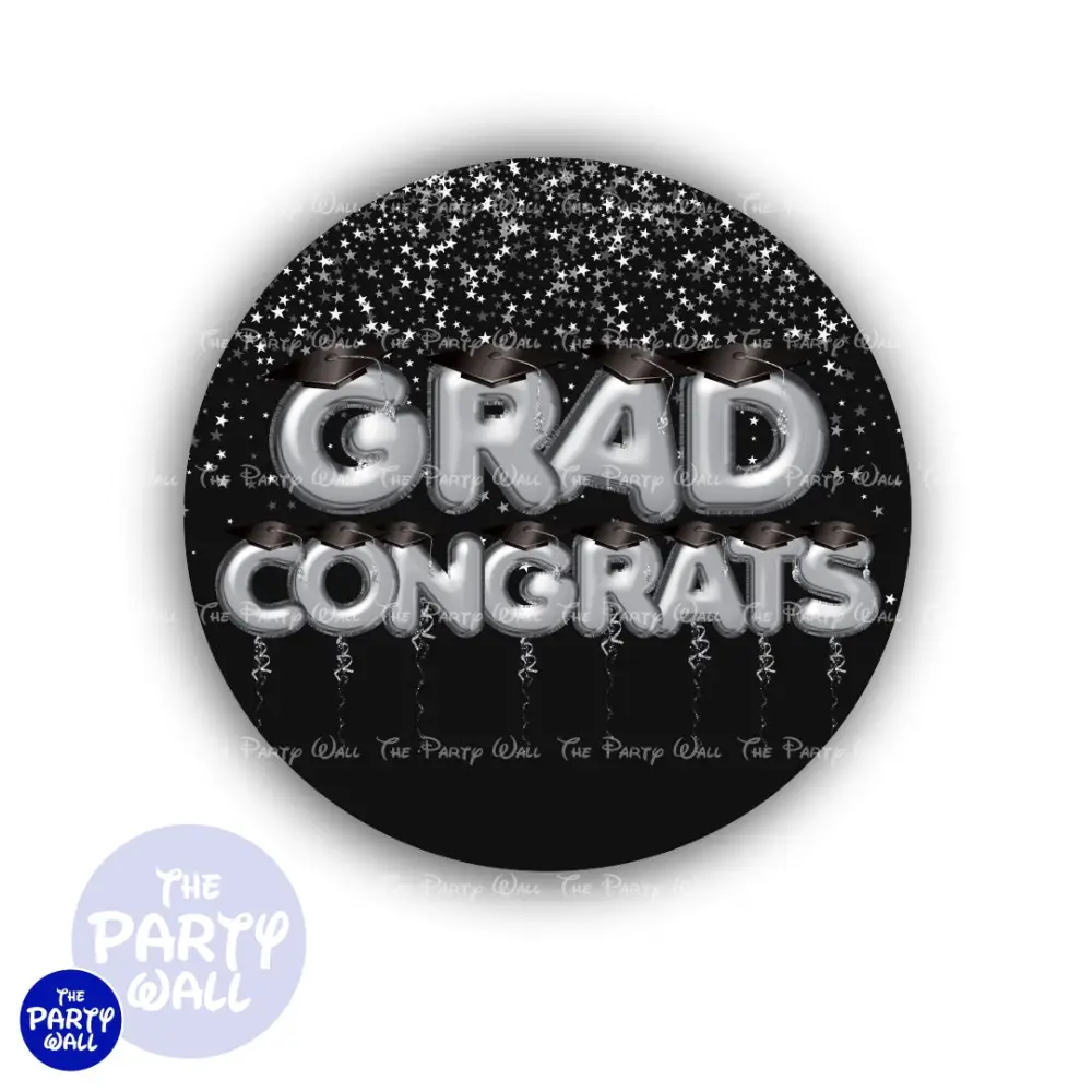 Graduación - Funda para mampara circular The Party Wall
