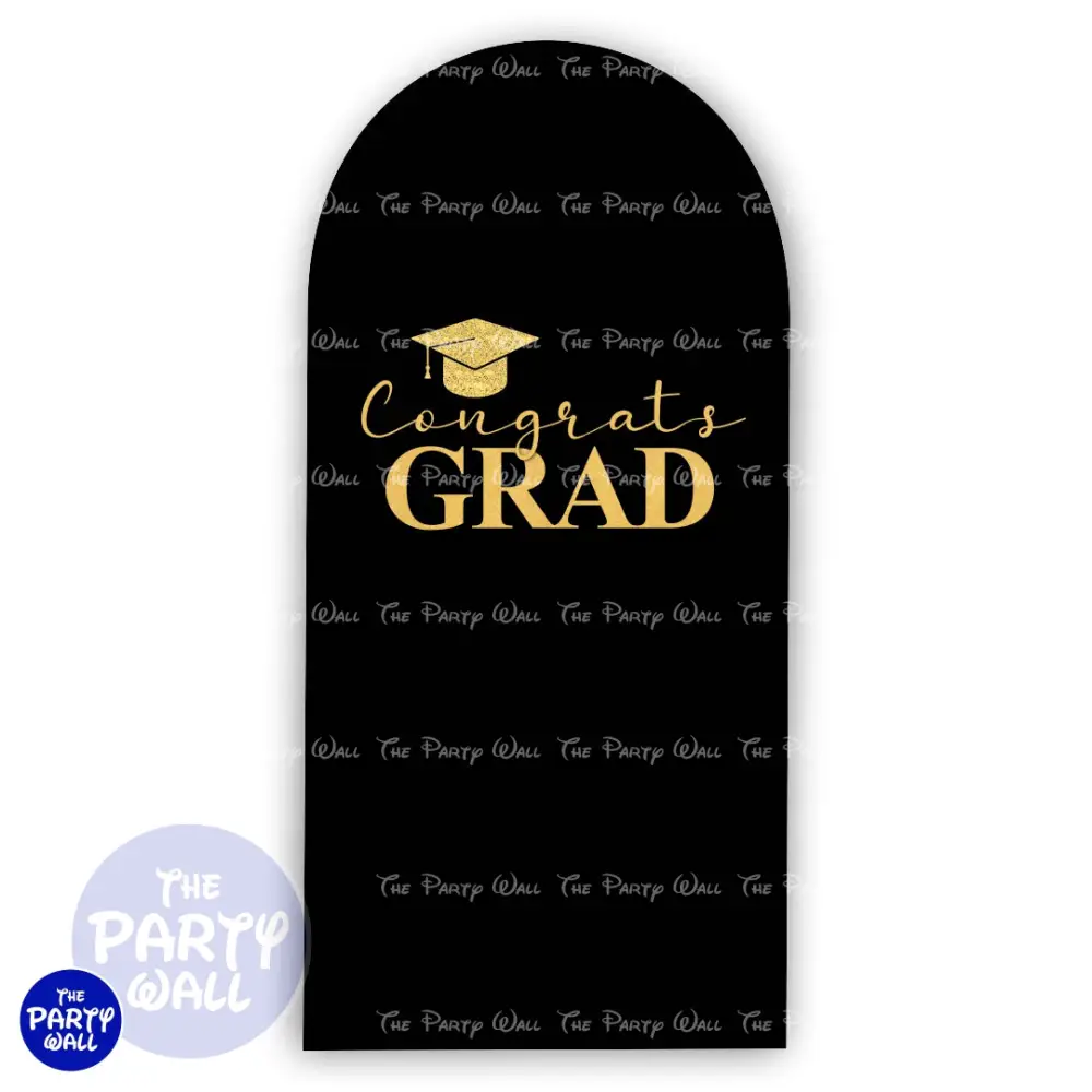 Graduación - Funda para mampara de punta redonda o rectangular The Party Wall