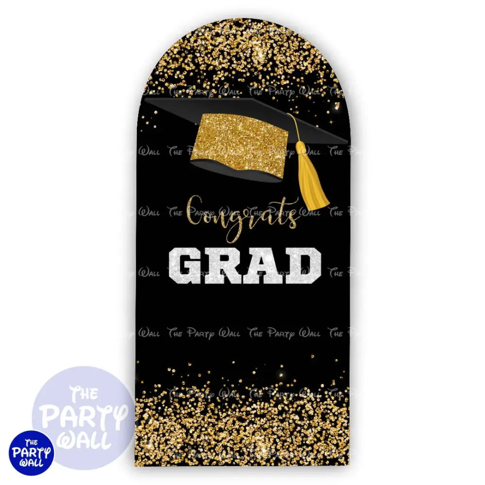 Graduación - Funda para mampara de punta redonda o rectangular The Party Wall