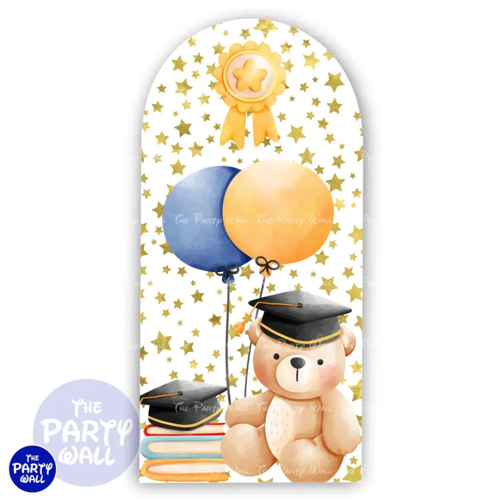 Graduación Kindergarten - Funda para mampara de punta redonda o rectangular The Party Wall