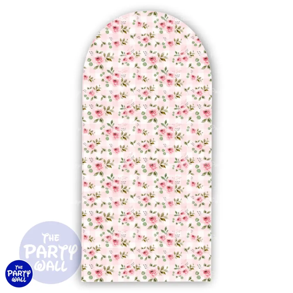 Granja Cute - Funda para mampara de punta redonda o rectangular The Party Wall