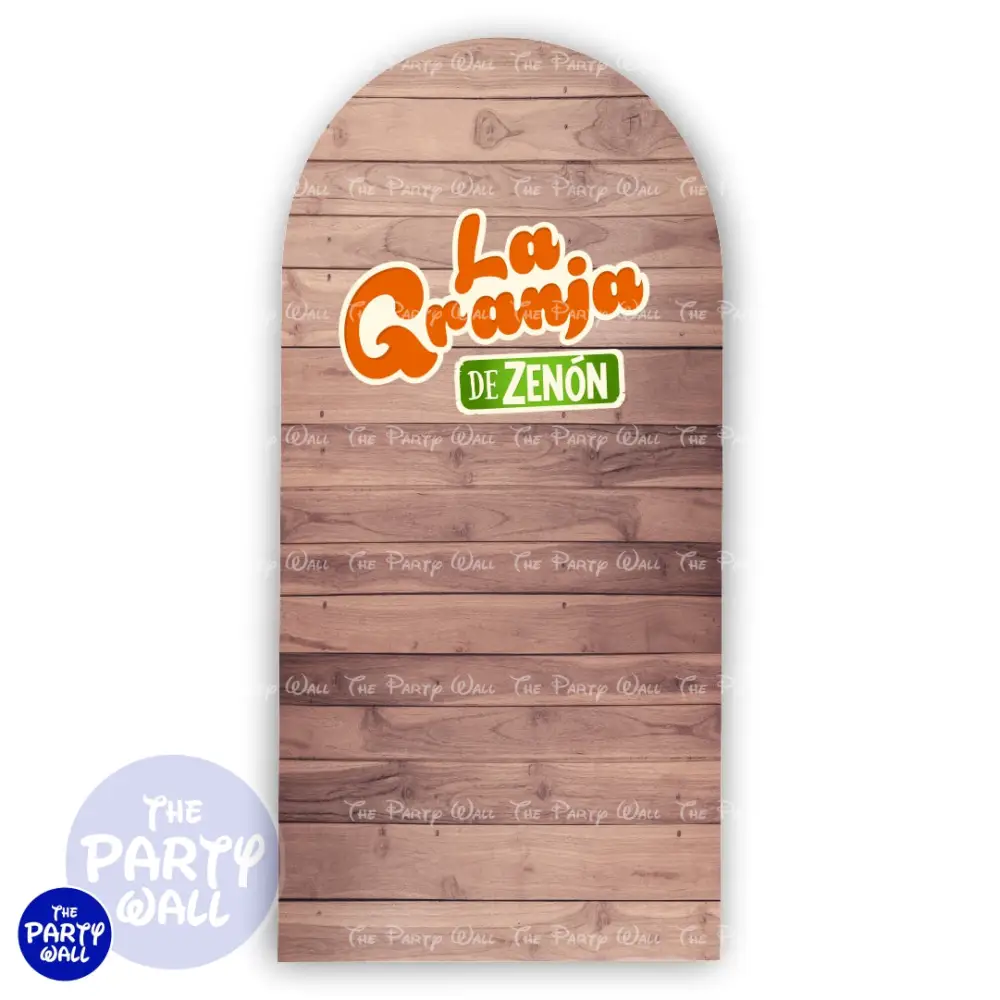 La Granja de Zenón - Funda para mampara de punta redonda o rectangular The Party Wall