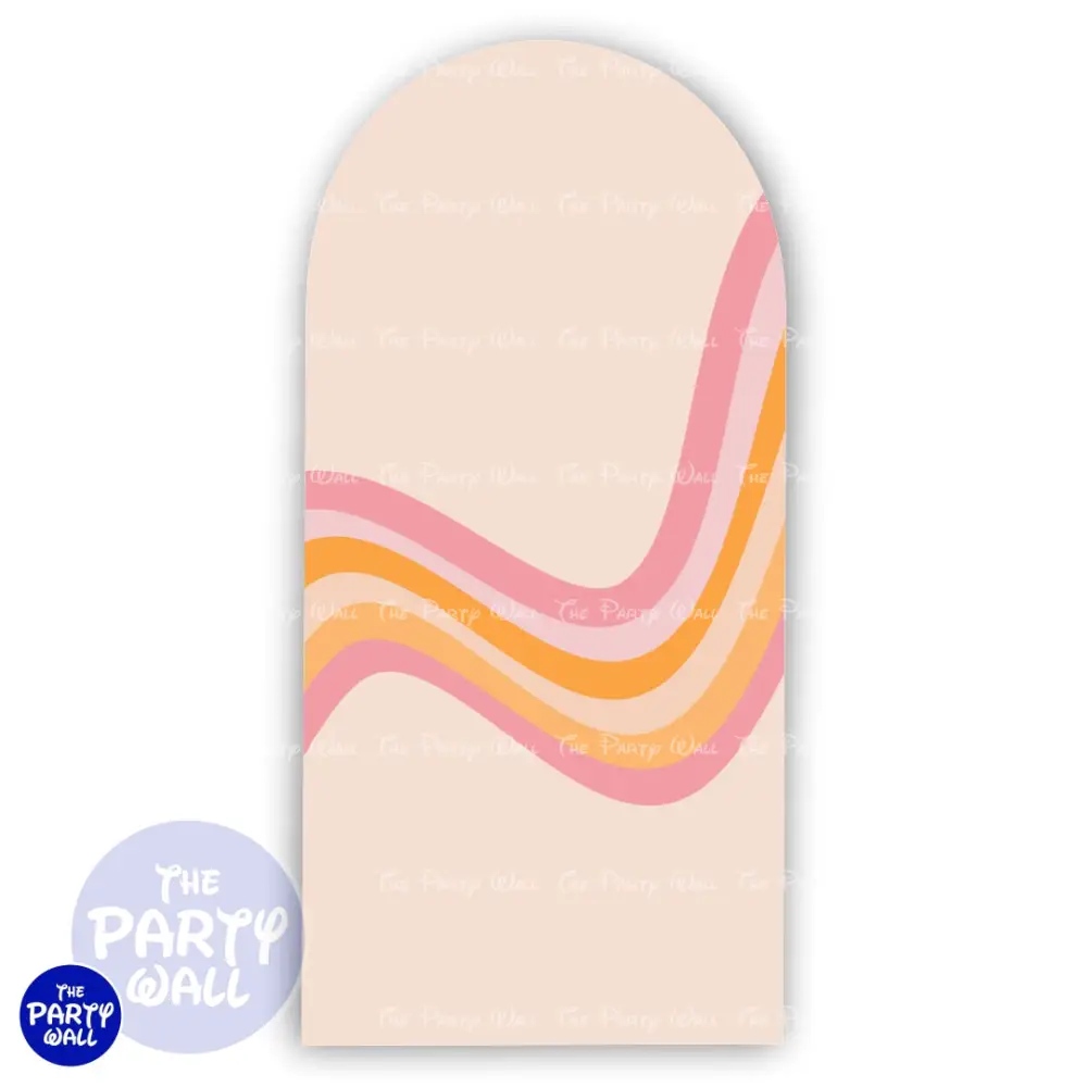Groovy - Funda para mampara de punta redonda o rectangular The Party Wall