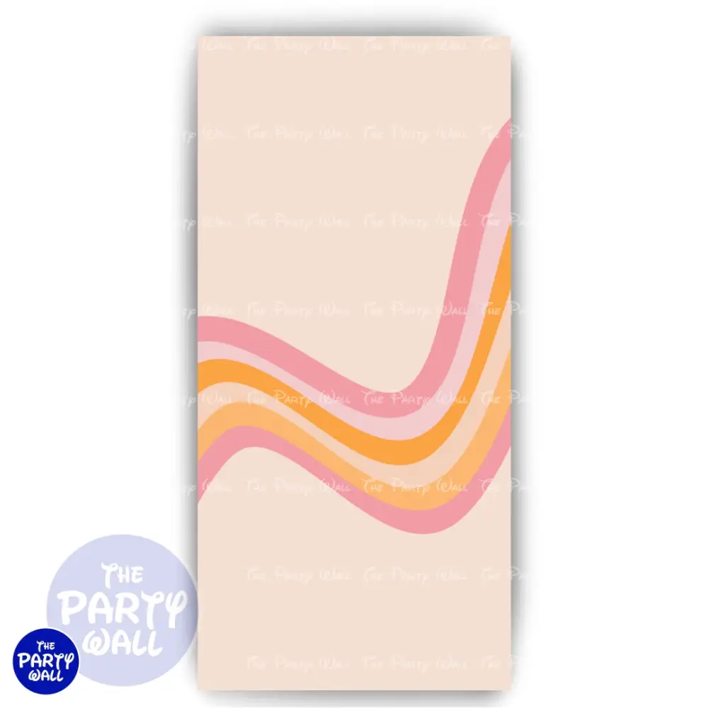 Groovy - Funda para mampara de punta redonda o rectangular The Party Wall