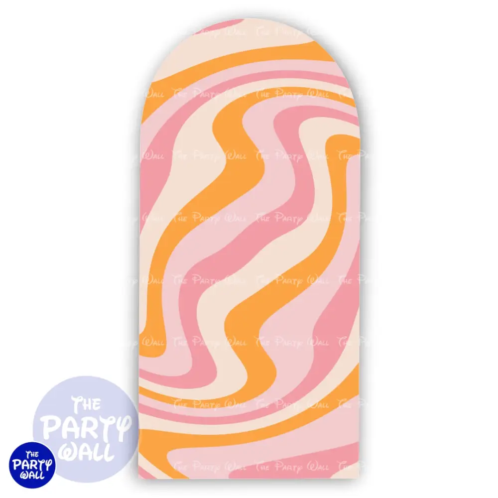 Groovy - Funda para mampara de punta redonda o rectangular The Party Wall