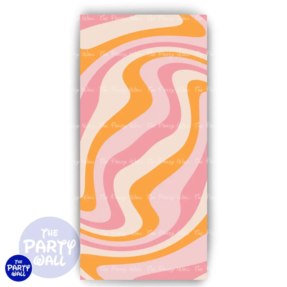 Groovy - Funda para mampara de punta redonda o rectangular The Party Wall